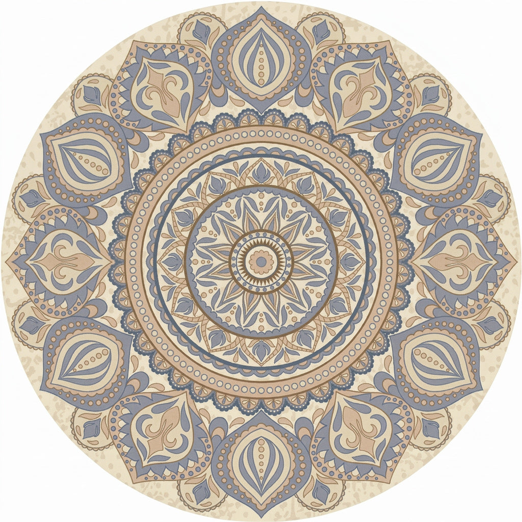 Tapis Salon Rond Joris