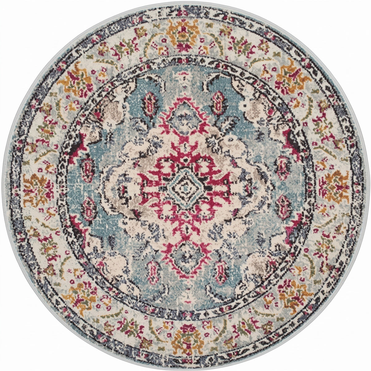 Tapis Salon Rond Kilien