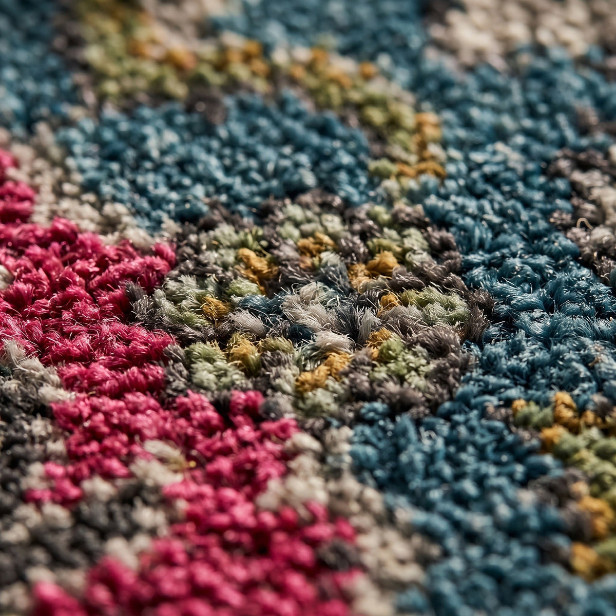 Tapis Salon Rond Kilien