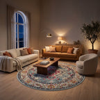 Tapis Salon Rond Kilien