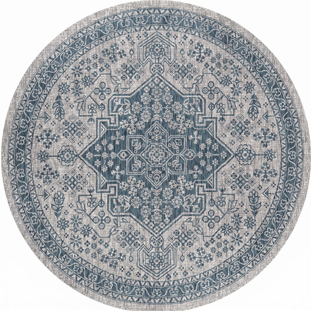 Tapis Salon Rond Lauriane