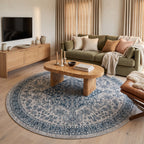 Tapis Salon Rond Lauriane