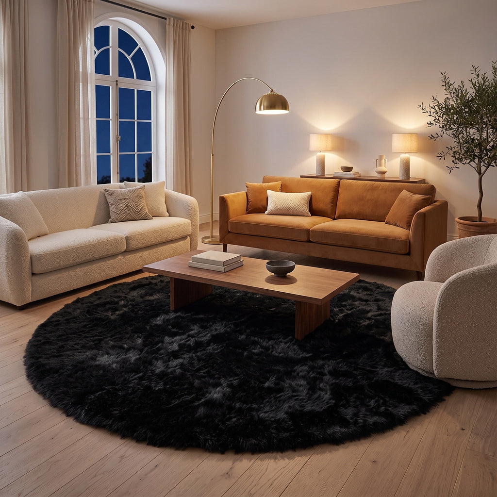 Tapis Salon Rond Marceau