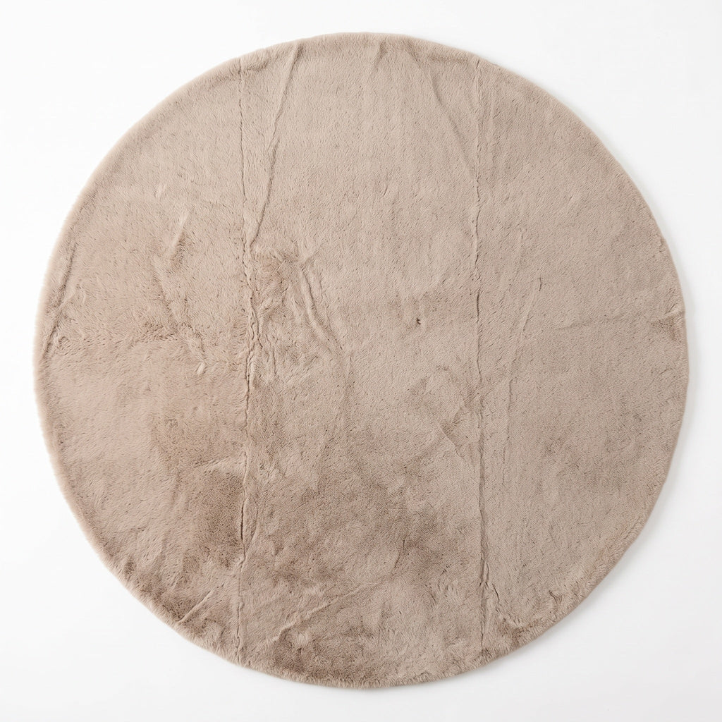 Tapis Salon Rond Marguerite