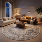 Tapis Salon Rond Maurille