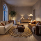 Tapis Salon Rond Nolwen