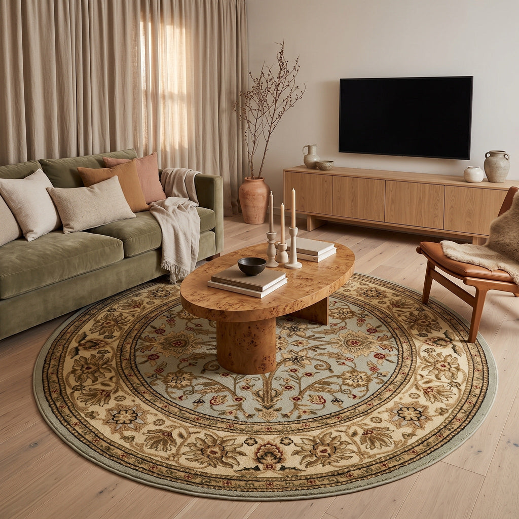 Tapis Salon Rond Nolwen