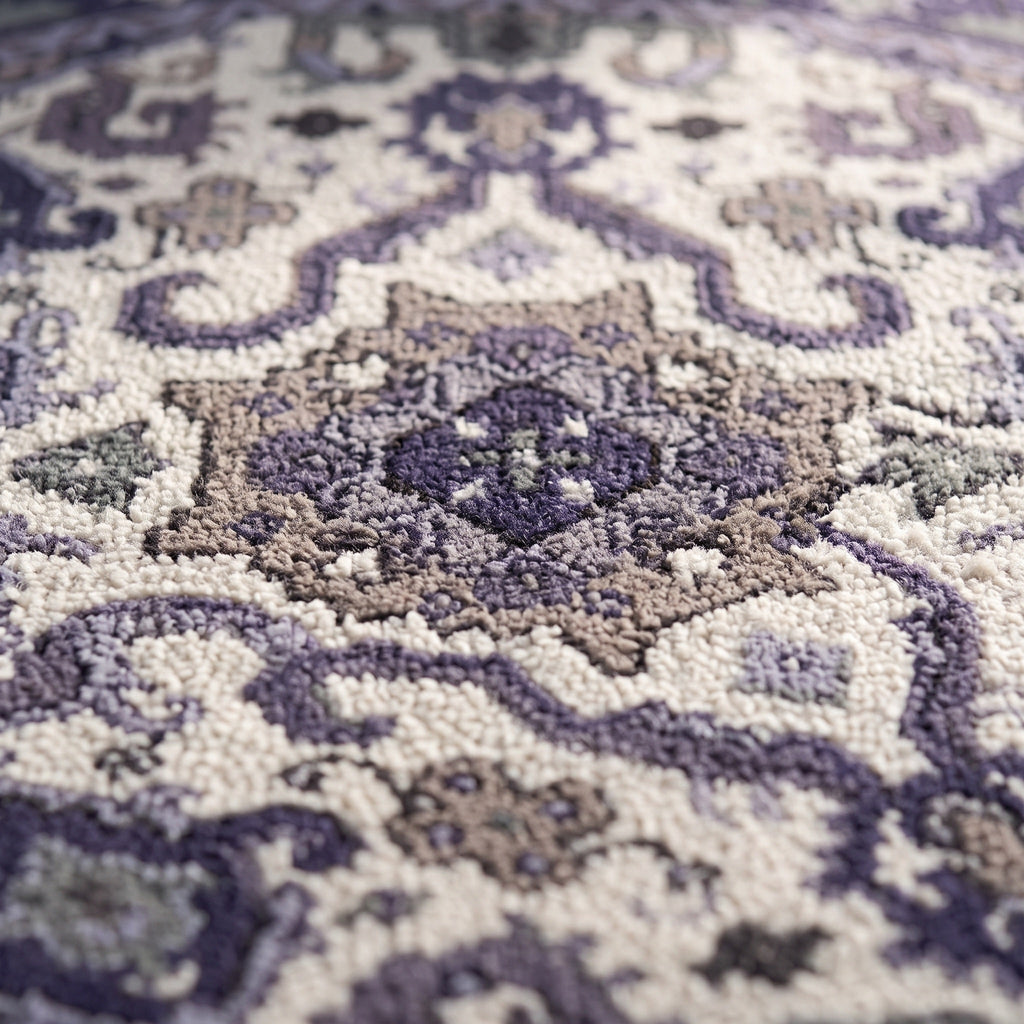 Tapis Salon Rond Odalric