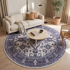 Tapis Salon Rond Odalric