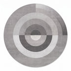 Tapis Salon Rond Sylvianne