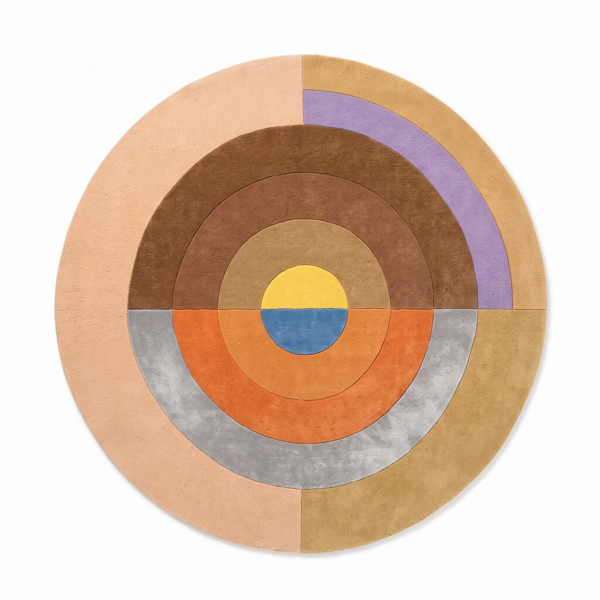 Tapis Salon Rond Théodule