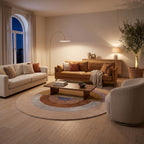 Tapis Salon Rond Théodule