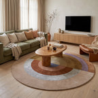Tapis Salon Rond Théodule