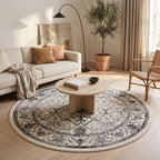 Tapis Salon Rond Théophane