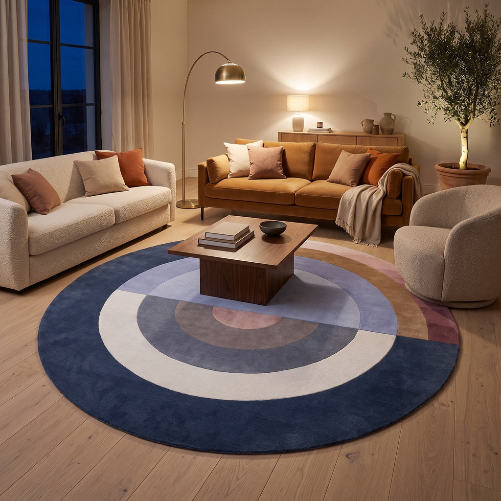 Tapis Salon Rond Ulysse