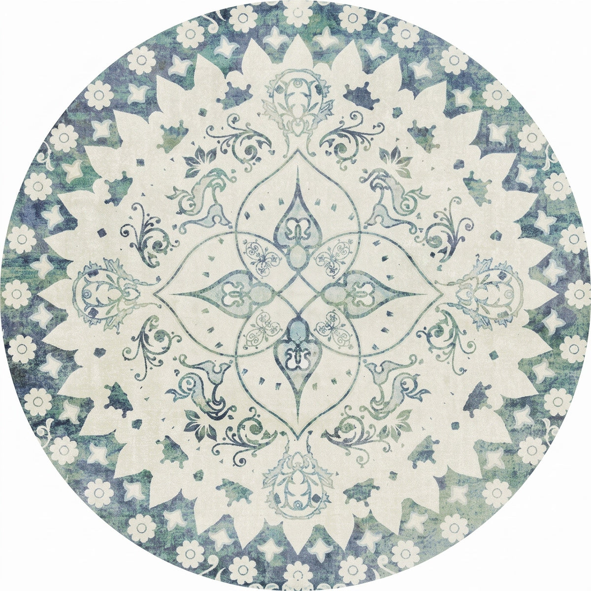 Tapis Salon Rond Uranie