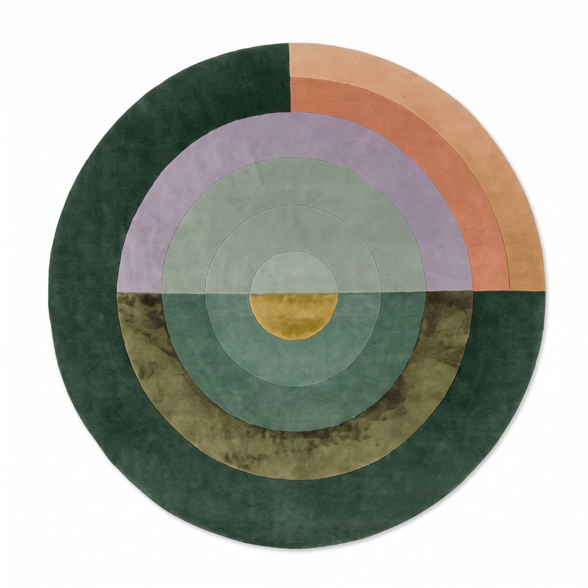 Tapis Salon Rond Vinciane
