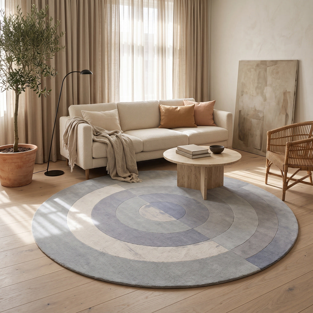 Tapis Salon Rond Yannick
