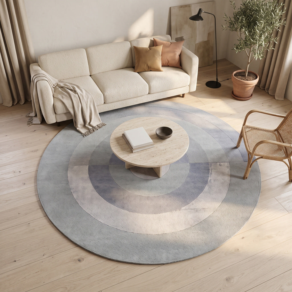 Tapis Salon Rond Yannick