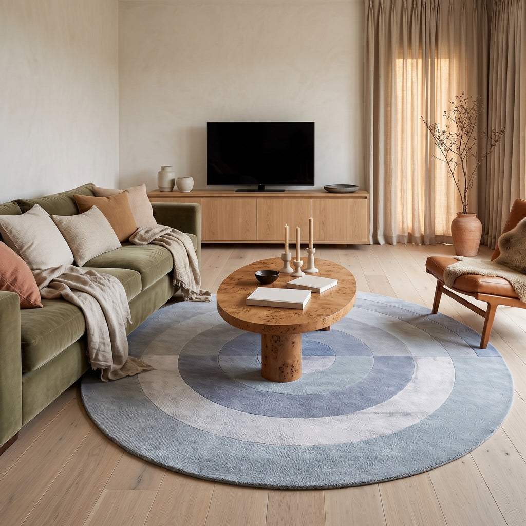 Tapis Salon Rond Yannick