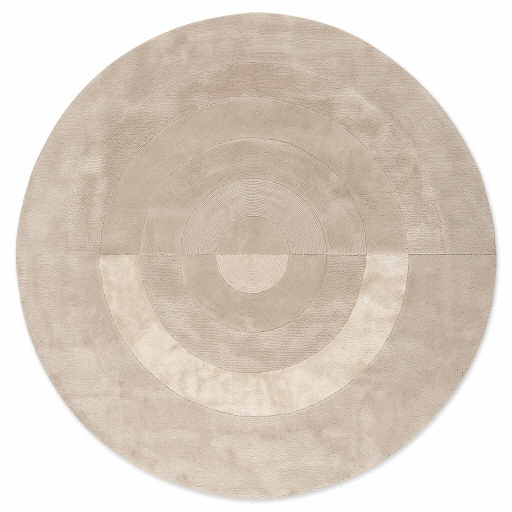 Tapis Salon Rond Zélie