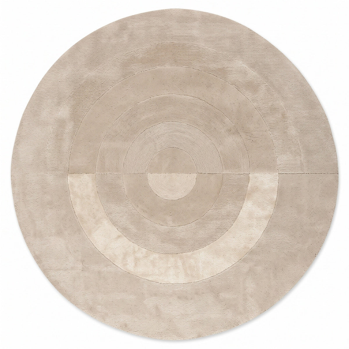 Tapis Salon Rond Zélie
