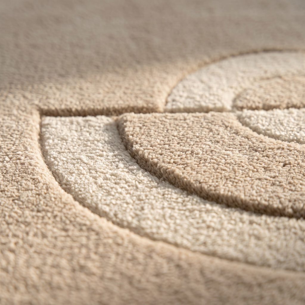 Tapis Salon Rond Zélie