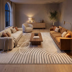 Tapis Salon Shaggy Dominique