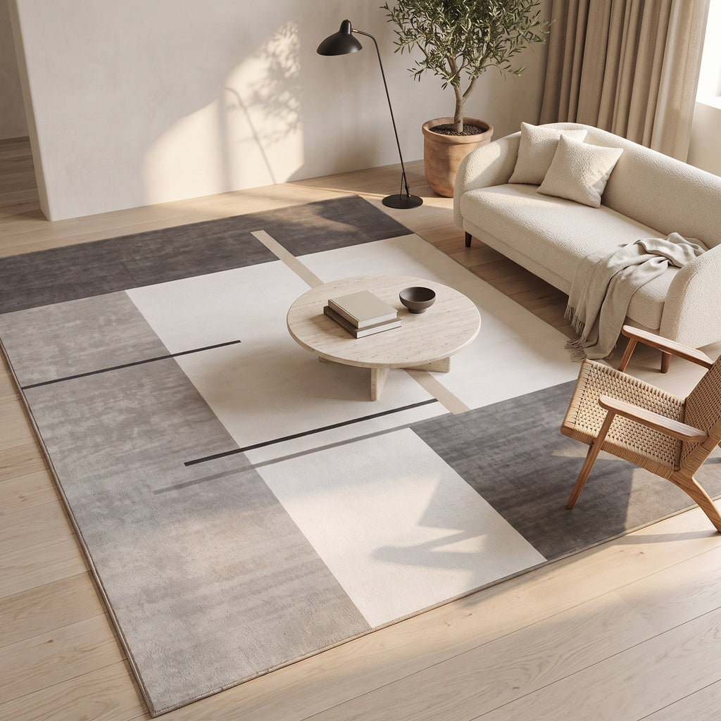 Tapis Salon Shaggy Donatien