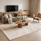 Tapis Salon Shaggy Doriane