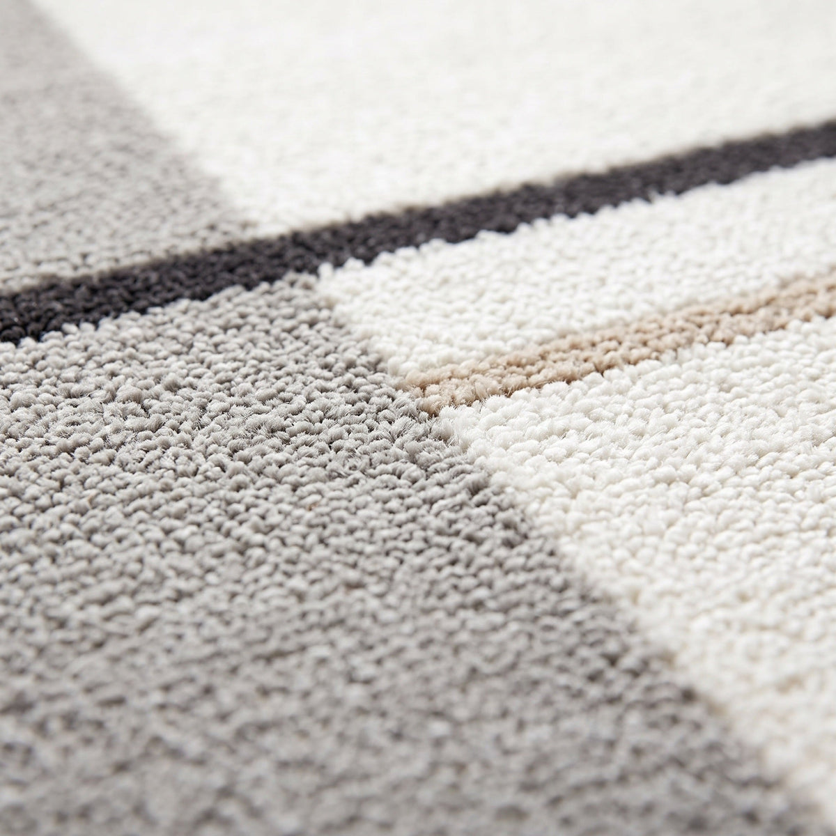 Tapis Salon Shaggy Edmond