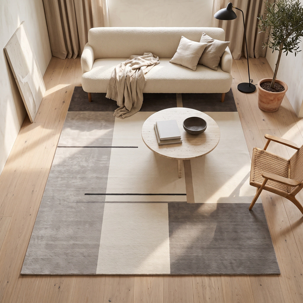 Tapis Salon Shaggy Edmond