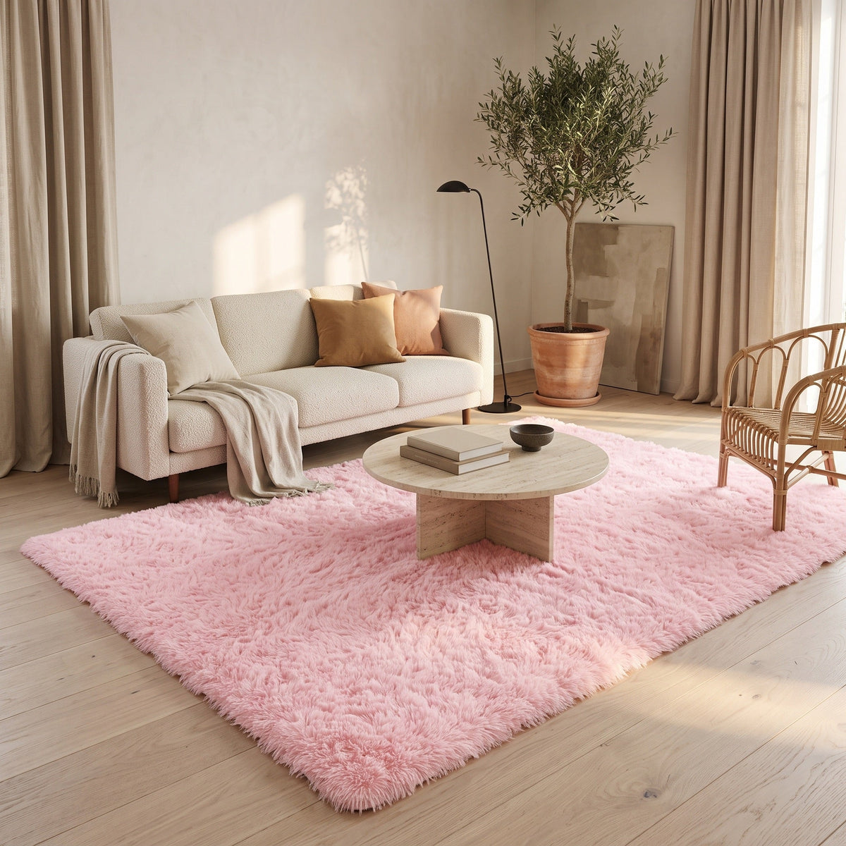 Tapis Salon Shaggy Henriette