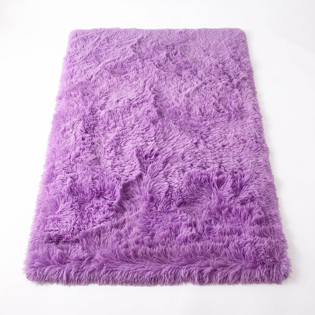 Tapis Salon Shaggy Lilas