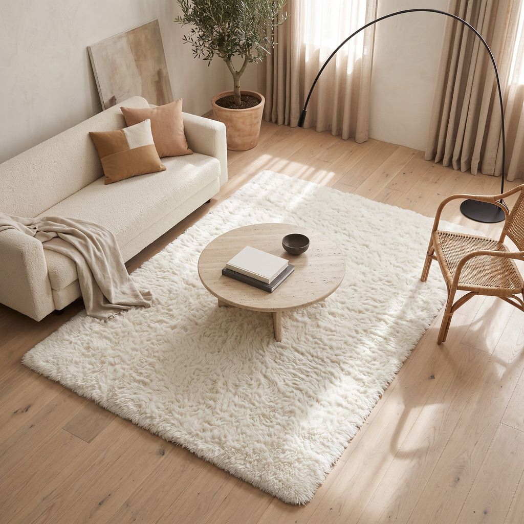Tapis Salon Shaggy Line