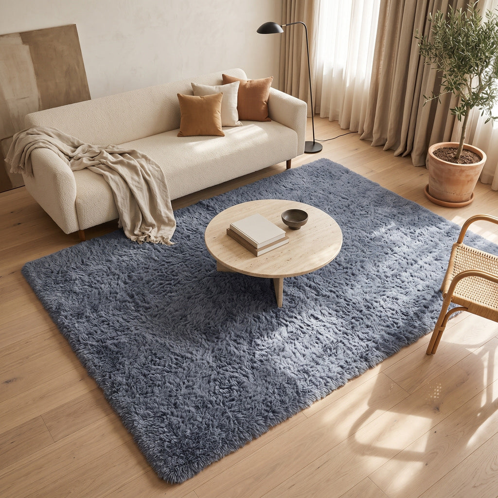 Tapis Salon Shaggy Thomas