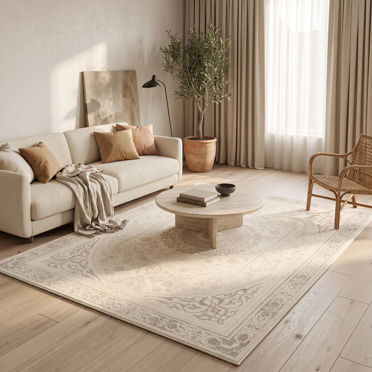 Tapis Salon Vintage Armand