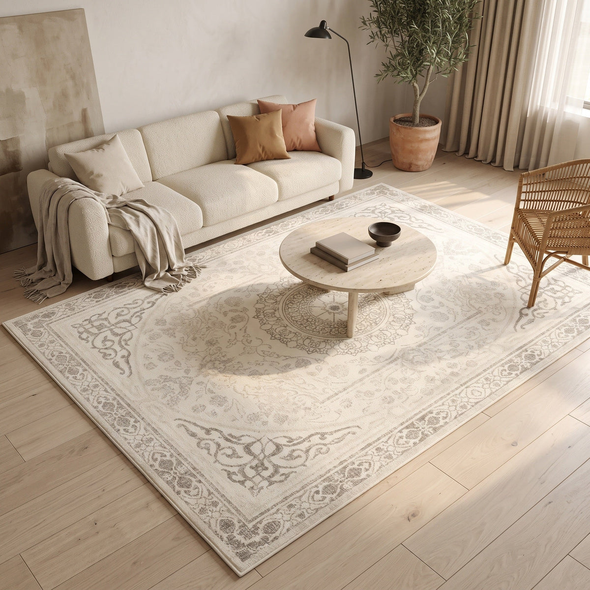 Tapis Salon Vintage Armand