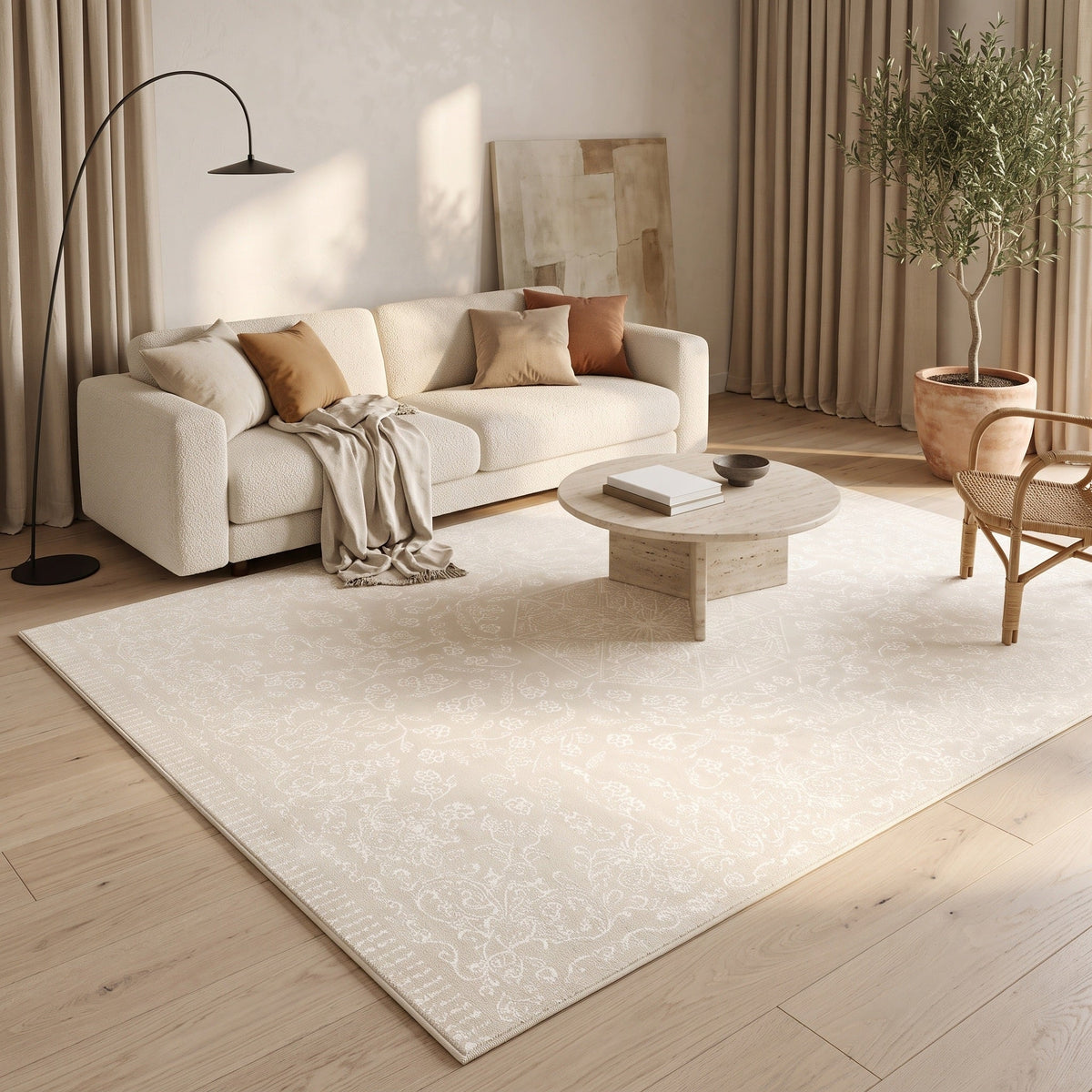 Tapis Salon Vintage Gérald