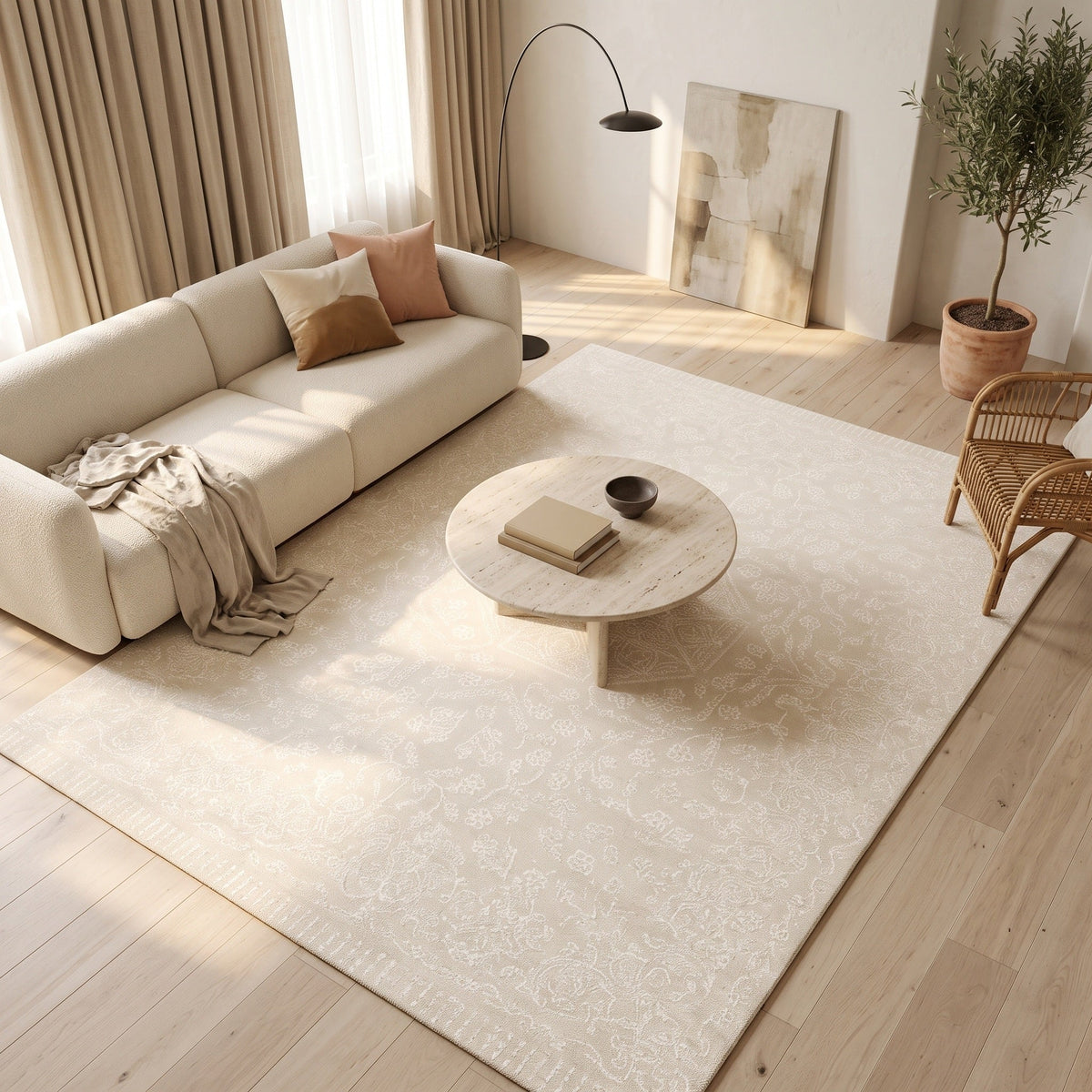 Tapis Salon Vintage Gérald