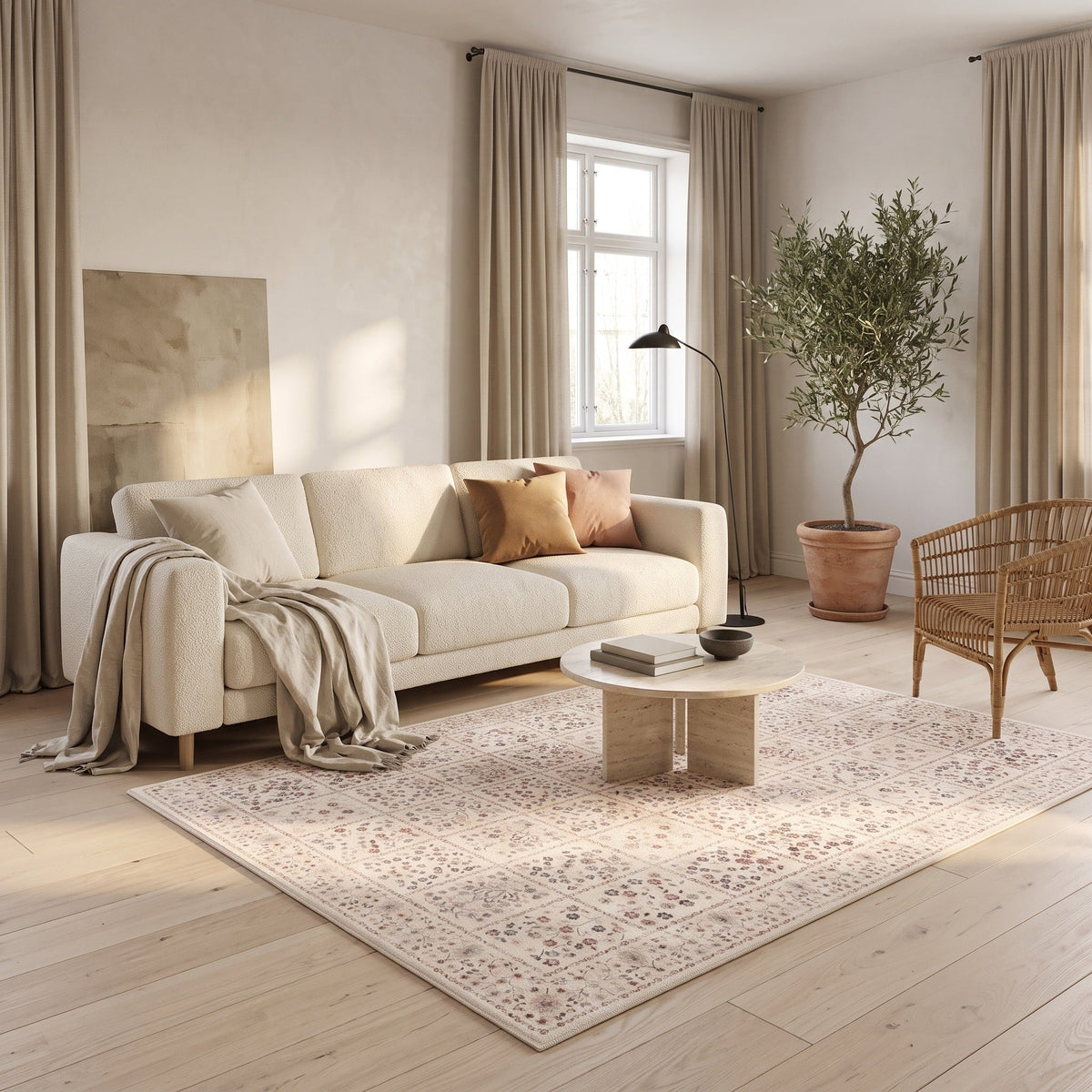 Tapis Salon Vintage Germaine