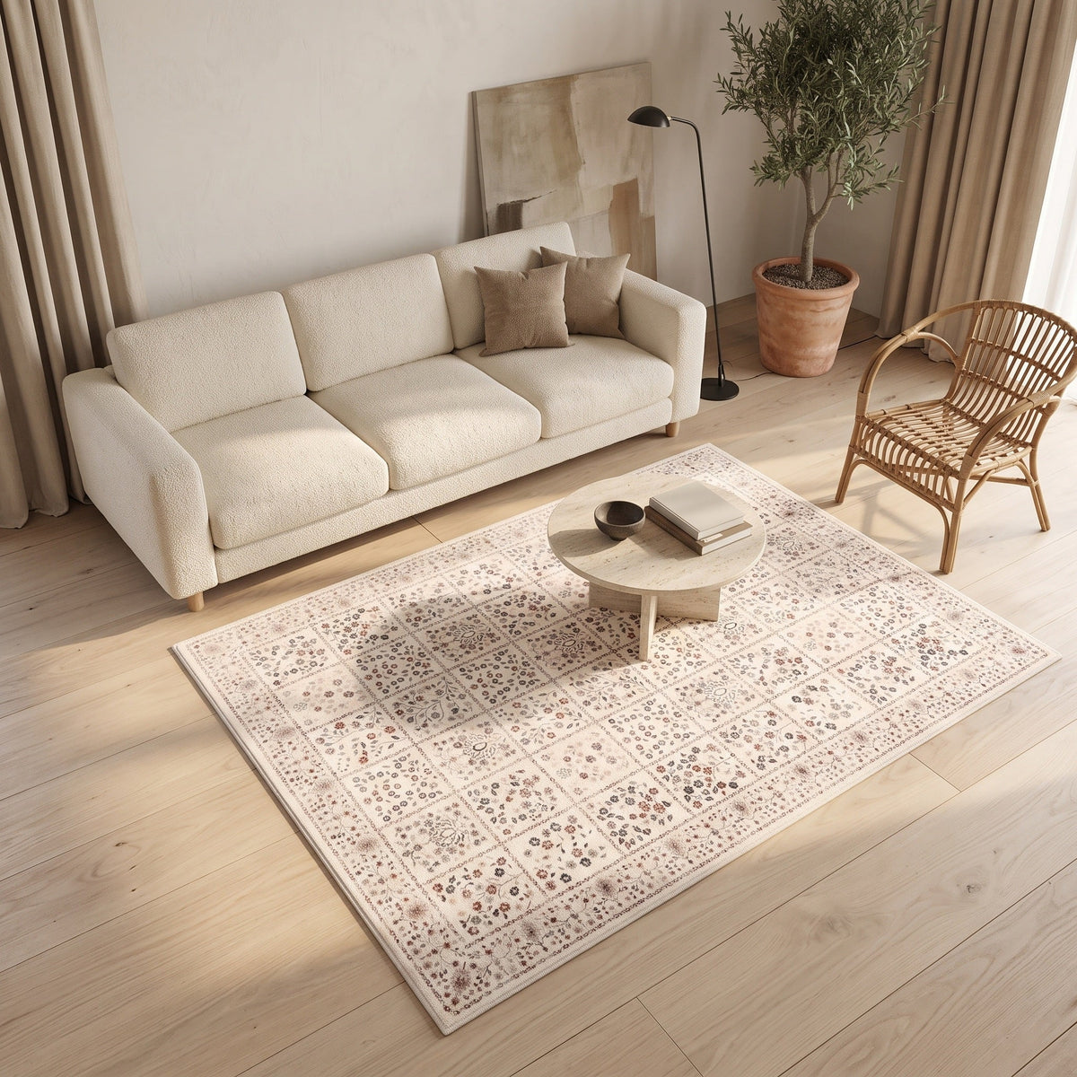 Tapis Salon Vintage Germaine