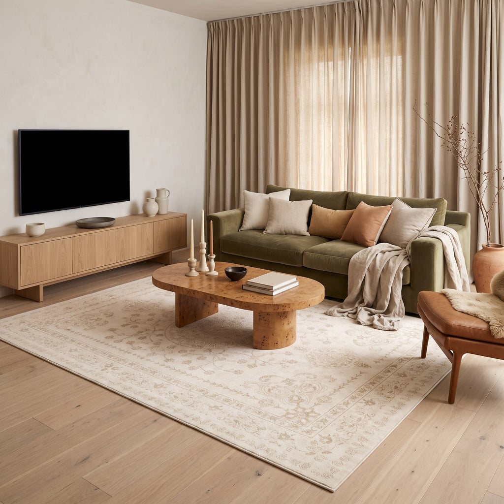 Tapis Salon Vintage Gervais